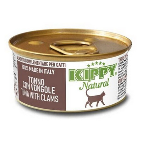 Kippy Natural Tuna & Clams - tuńczyk i małże puszka 70g - All4Animals