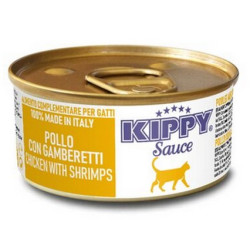 Kippy Sauce Chicken & Shrimps - kurczak i krewetki puszka 70g - All4Animals