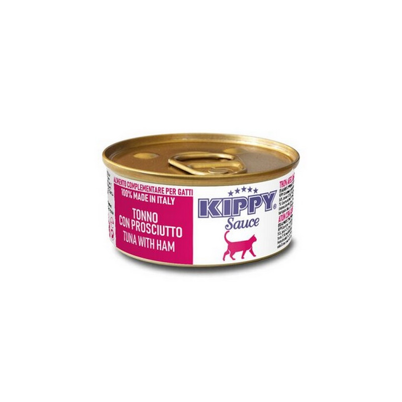 Kippy Sauce Tuna & Ham - tuńczyk i prosciutto puszka 70g - All4Animals
