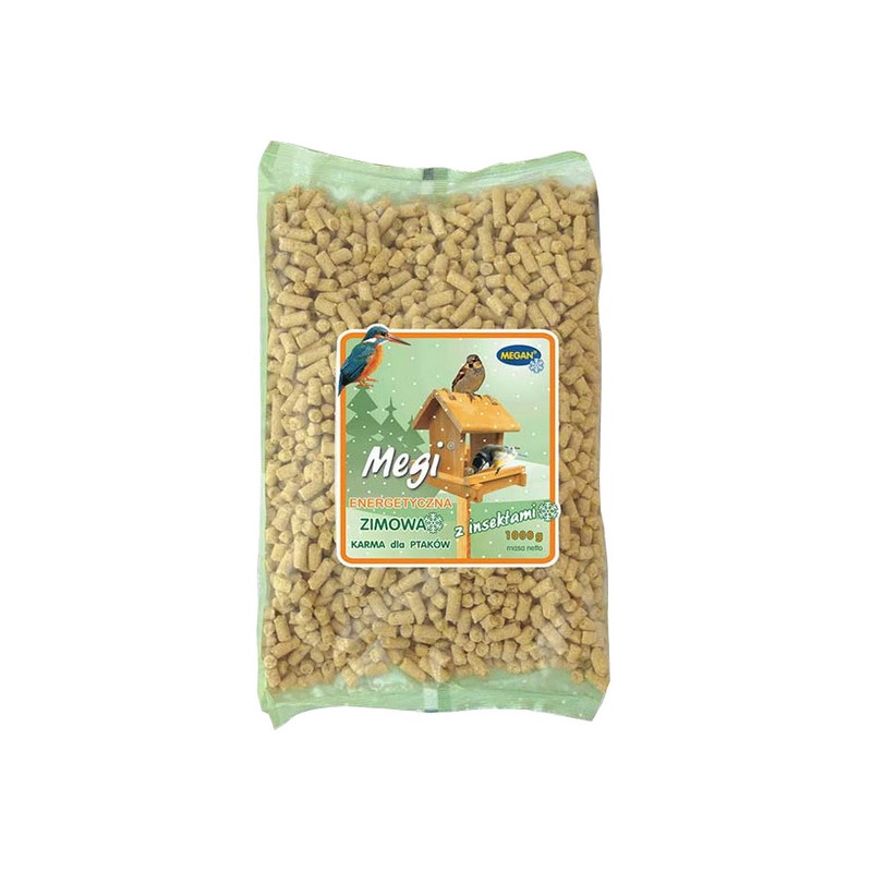 Megan Karma zimowa z insektami dla ptaków 1kg - All4Animals