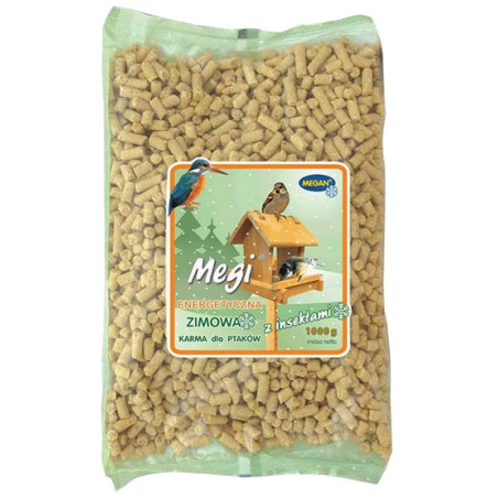 Megan Karma zimowa z insektami dla ptaków 1kg - All4Animals