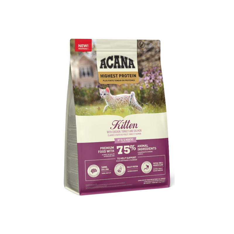 Acana Highest Protein Kitten 1,8kg - All4Animals