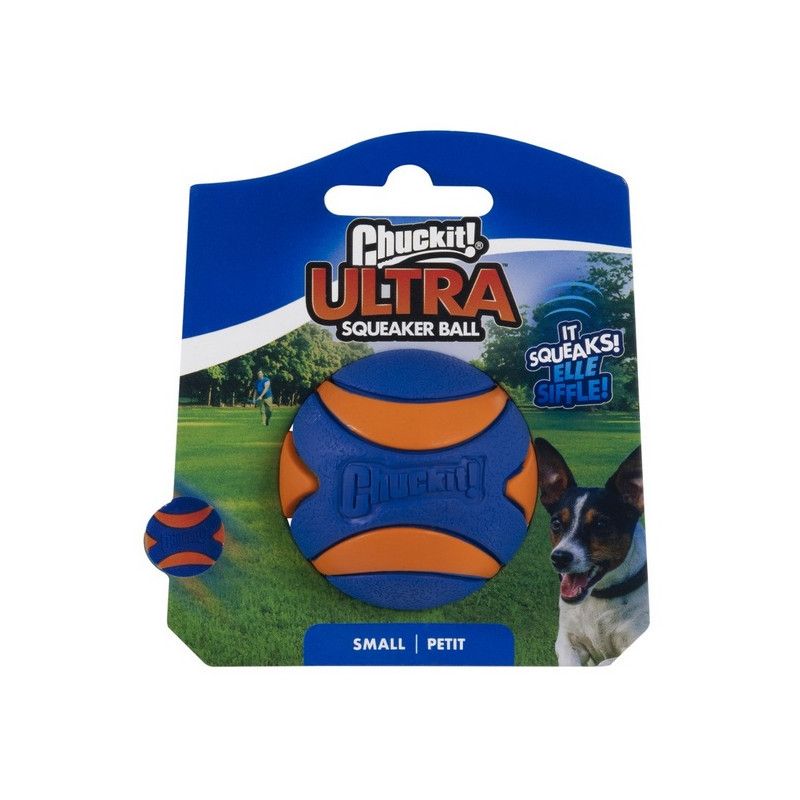 Chuckit! Ultra Squeaker Ball Small - All4Animals