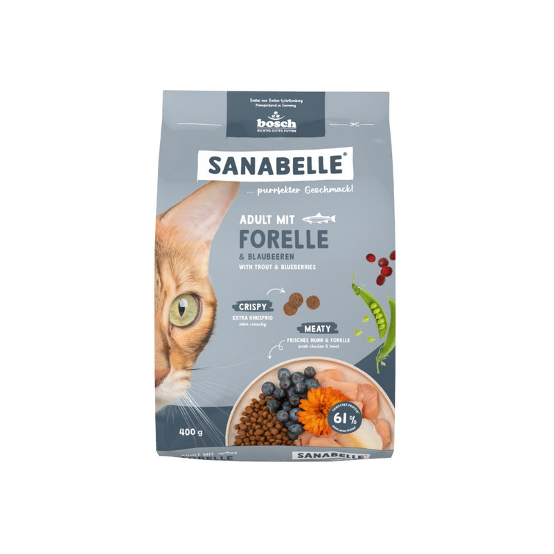 Sanabelle Adult Forelle - z pstrągiem 2kg - All4Animals