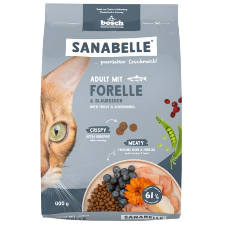 Sanabelle Adult Forelle - z pstrągiem 2kg - All4Animals