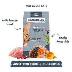 Sanabelle Adult Forelle - z pstrągiem 2kg - All4Animals