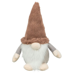 Trixie Zabawka Świąteczna dla psa Gnom pluszowy z piszczałką 30cm - All4Animals