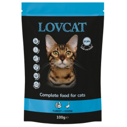 Lovcat Best Turkey & Goose saszetka 100g - All4Animals