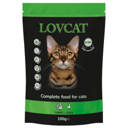 Lovcat Best Turkey & Duck saszetka 100g - All4Animals