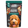 Pan Mięsko Karma mokra dla psa - Gulasz wołowina z wieprzowiną saszetka 150g - All4Animals