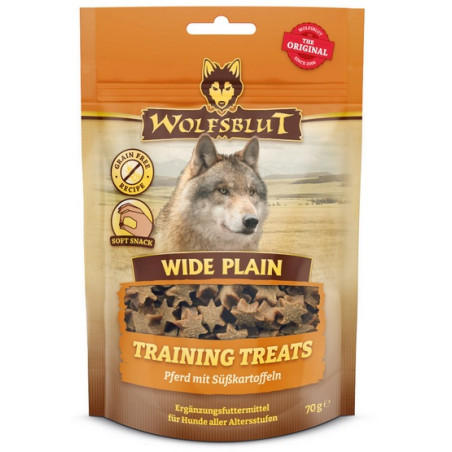 Wolfsblut Dog Training Treats Wide Plain 70g - All4Animals