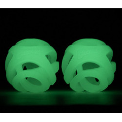 Chuckit! Max Glow Air Fetch Ball Small 2pak - All4Animals
