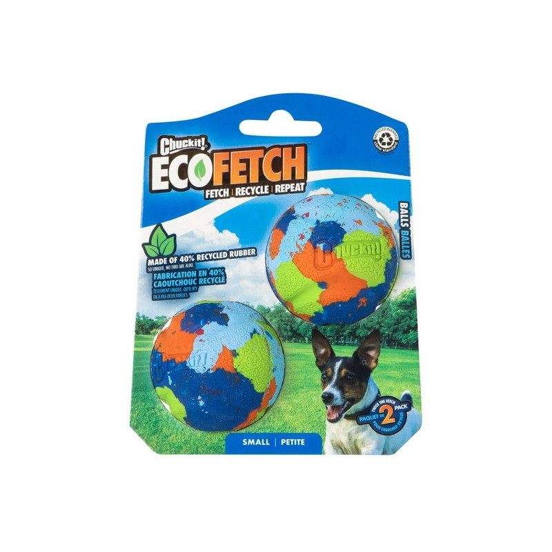 Chuckit! Eco Fetch Ball Small 2pak - All4Animals