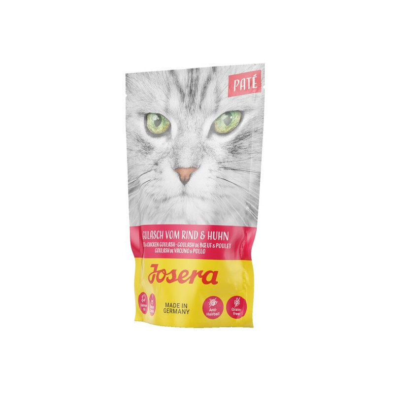 Josera Pasztet Gulasz z kurczakiem i wołowiną saszetka 85g GRATIS - All4Animals