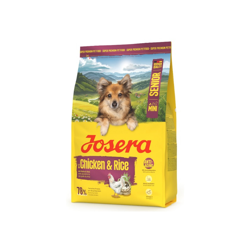 Josera Mini Senior Chicken & Rice 900g - All4Animals