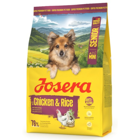 Josera Mini Senior Chicken & Rice 900g - All4Animals