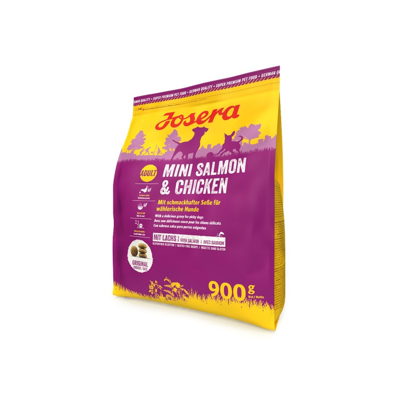 Josera Mini Salmon & Chicken Adult 900g GRATIS - All4Animals