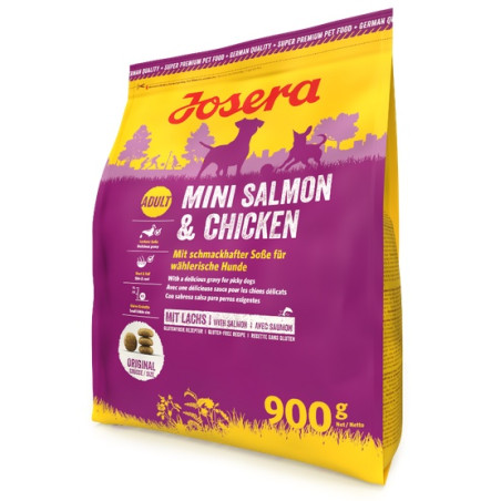 Josera Mini Salmon & Chicken Adult 900g GRATIS - All4Animals
