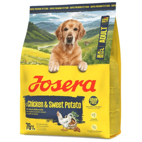 Josera Adult Chicken & Sweet Potato 900g - All4Animals
