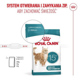 Royal Canin Ageing +15 karma sucha dla kotów dojrzałych 4kg - All4Animals