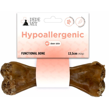 Paka Zwierzaka PEPE VET Kość funkcjonalna Hypoallergenic 13,5cm - All4Animals