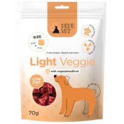Paka Zwierzaka PEPE VET Przysmak funkcjonalny Light Veggie 70g - All4Animals