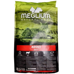 Meglium Cat Adult Beef 10kg - All4Animals
