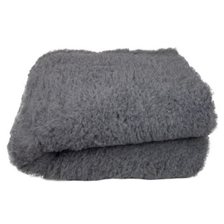 BUBA Dry Bed Legowisko bez antypoślizgów  28mm 100x75cm szare z zielonym spodem - All4Animals