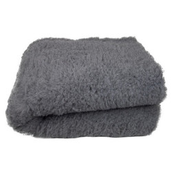 BUBA Dry Bed Legowisko bez antypoślizgów  28mm 50x37cm szare z zielonym spodem - All4Animals