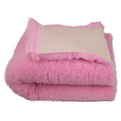 BUBA Dry Bed Legowisko antypoślizgowe  28mm 100x75cm różowe - All4Animals