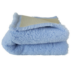 BUBA Dry Bed Legowisko antypoślizgowe  28mm 100x75cm jasny błękit - All4Animals