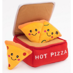 ZippyPaws Pluszowa norka dla psa Pudełko Pizzy - All4Animals