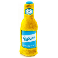 ZippyPaws Pluszowa trzaskająca butelka Pilsner - All4Animals