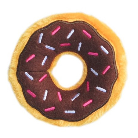 ZippyPaws Pluszowy Donut Mini czekoladowy - All4Animals