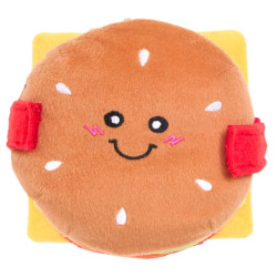 ZippyPaws Pluszowa zabawka dla psa Snufflerz Cheeseburger - All4Animals