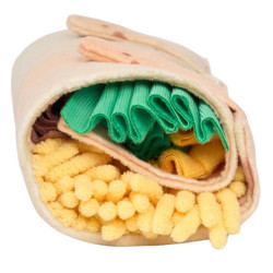 ZippyPaws Pluszowa zabawka dla psa Snufflerz Roll Burrito - All4Animals