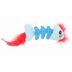 BUBA Zabawka ryba z ośćmi 11cm - All4Animals