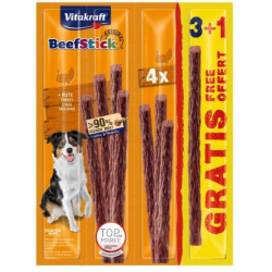 Vitakraft Dog Beef-Stick Original Indyk 3+1 GRATIS 4szt - All4Animals