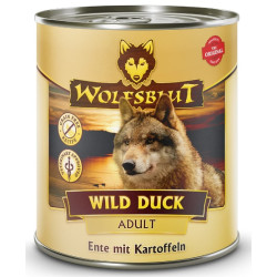 Wolfsblut Dog Wild Duck - kaczka i ziemniaki puszka 800g - All4Animals