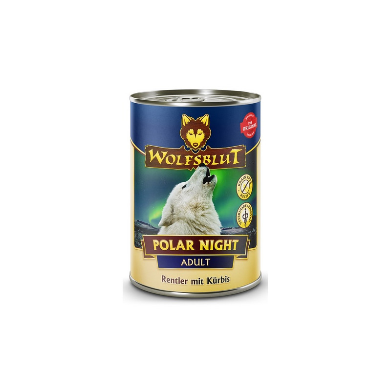 Wolfsblut Dog Polar Night - renifer i dynia puszka 395g - All4Animals