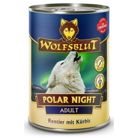 Wolfsblut Dog Polar Night - renifer i dynia puszka 395g - All4Animals