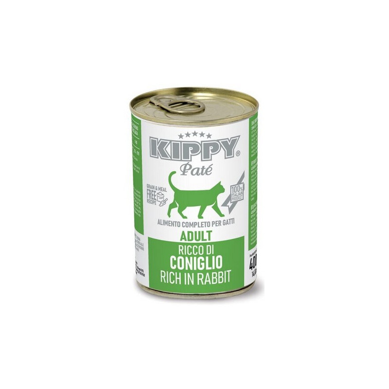 Kippy Pate Rabbit - królik puszka 400g - All4Animals
