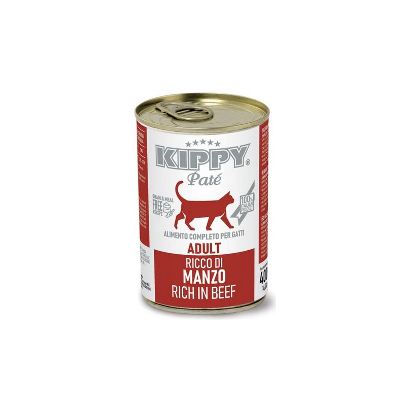 Kippy Pate Beef - wołowina puszka 400g - All4Animals