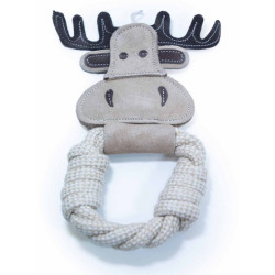 BUBA Eco-line Łoś skórzany ze sznurem - All4Animals