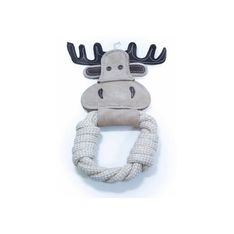 BUBA Eco-line Łoś skórzany ze sznurem - All4Animals