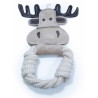 BUBA Eco-line Łoś skórzany ze sznurem - All4Animals