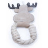 BUBA Eco-line Łoś skórzany ze sznurem - All4Animals