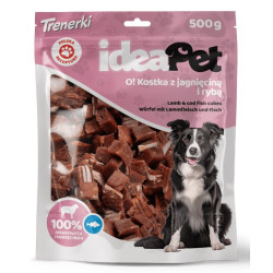 IdeaPet Kostka z jagnięciną i rybą 500g - All4Animals