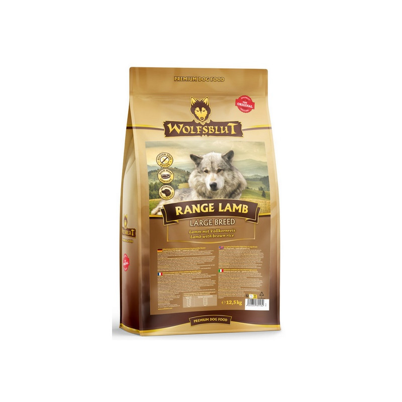 Wolfsblut Dog Range Lamb Adult  Large- jagnięcina i ryż 12,5kg - All4Animals