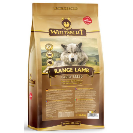 Wolfsblut Dog Range Lamb Adult  Large- jagnięcina i ryż 12,5kg - All4Animals